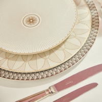 Christofle Dinnerware Malmaison Imperiale Gold